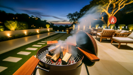 How do I add smoke flavor to my grill?