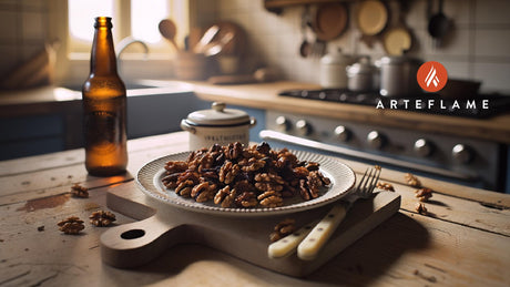 Dutch-Style Spiced Roasted Walnuts on the Grill