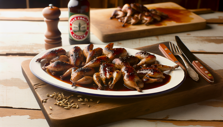 Southern-Style BBQ Quail with Georgia Sauce