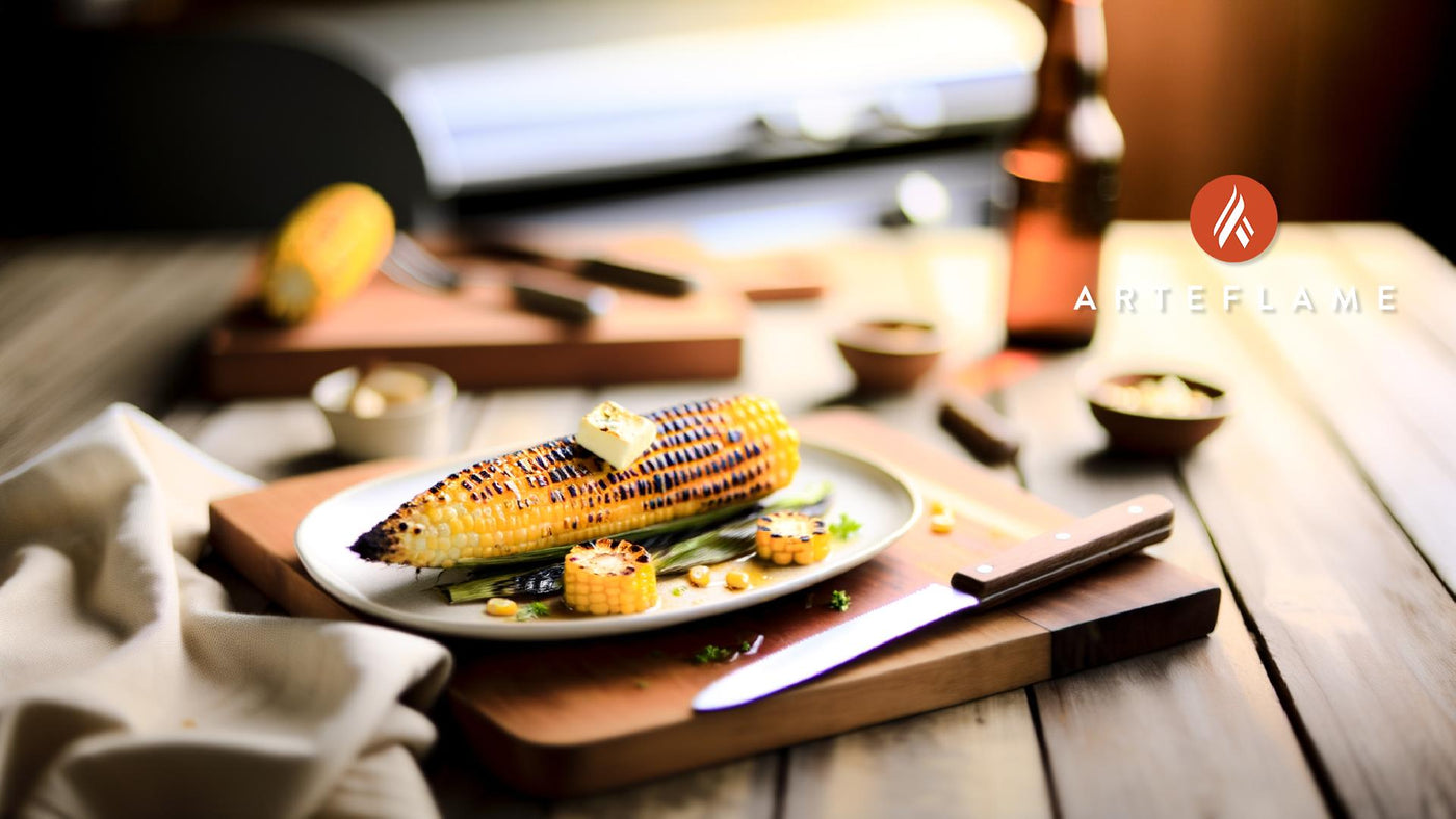 Missouri Grilled Sweet Corn with Butter