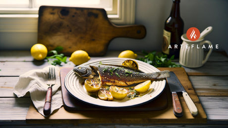 Maryland Grilled Blue Catfish with Lemon and Herbs