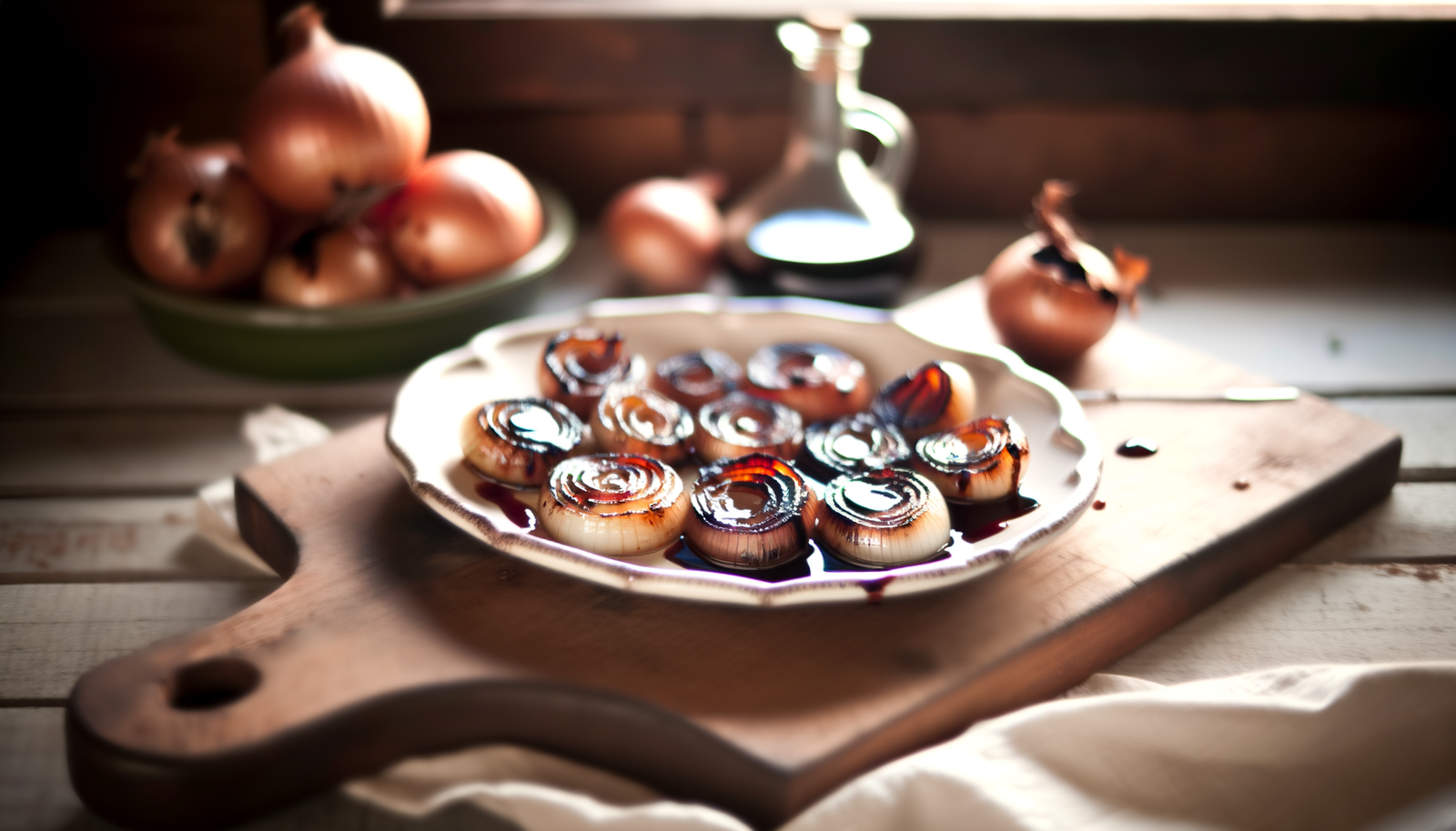 Italian Grilled Sweet Onions with Balsamic