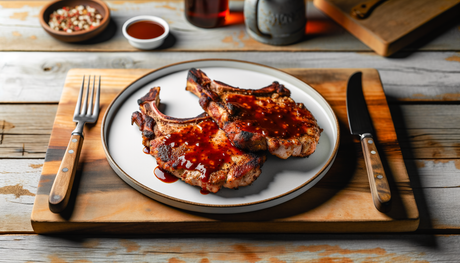 Kansas City BBQ Pork Chops on the Arteflame Grill