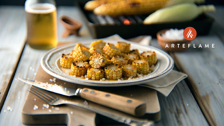 Grilled Maine Corn with Sea Salt Butter