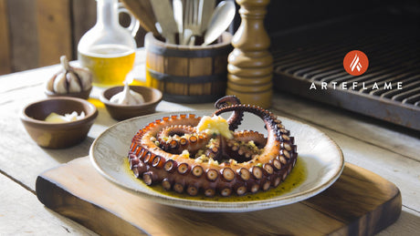 Portuguese Grilled Octopus with Garlic Butter