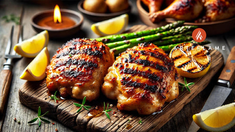 Perfectly Grilled Chicken Thighs on the Arteflame Grill