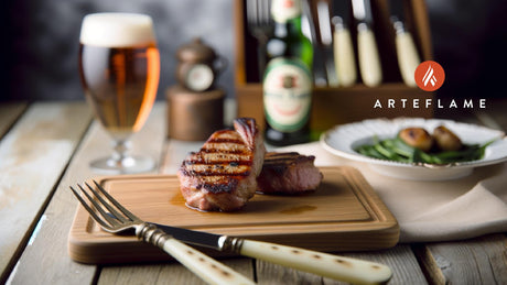Whiskey-Marinated Irish Pork Chops on the Arteflame