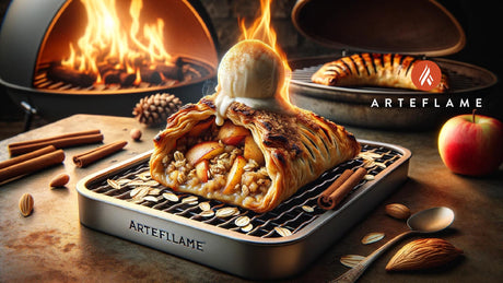 Grilled Apple Turnover Recipe | Arteflame Grill Desserts