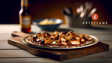 Arkansas BBQ Chicken Flatbreads on the Arteflame Grill