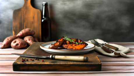 BBQ-Spiced Grilled Arkansas Sweet Potatoes