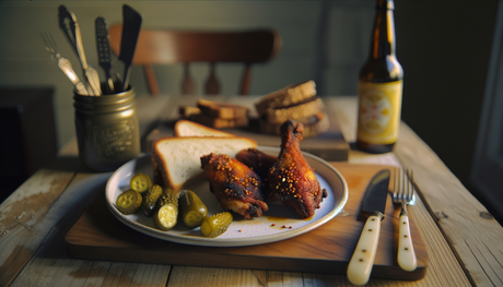 Alabama Hot Chicken – Spicy Grilled Thighs & Pickles