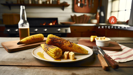 Grilled Arkansas Sweet Corn with Spicy Butter