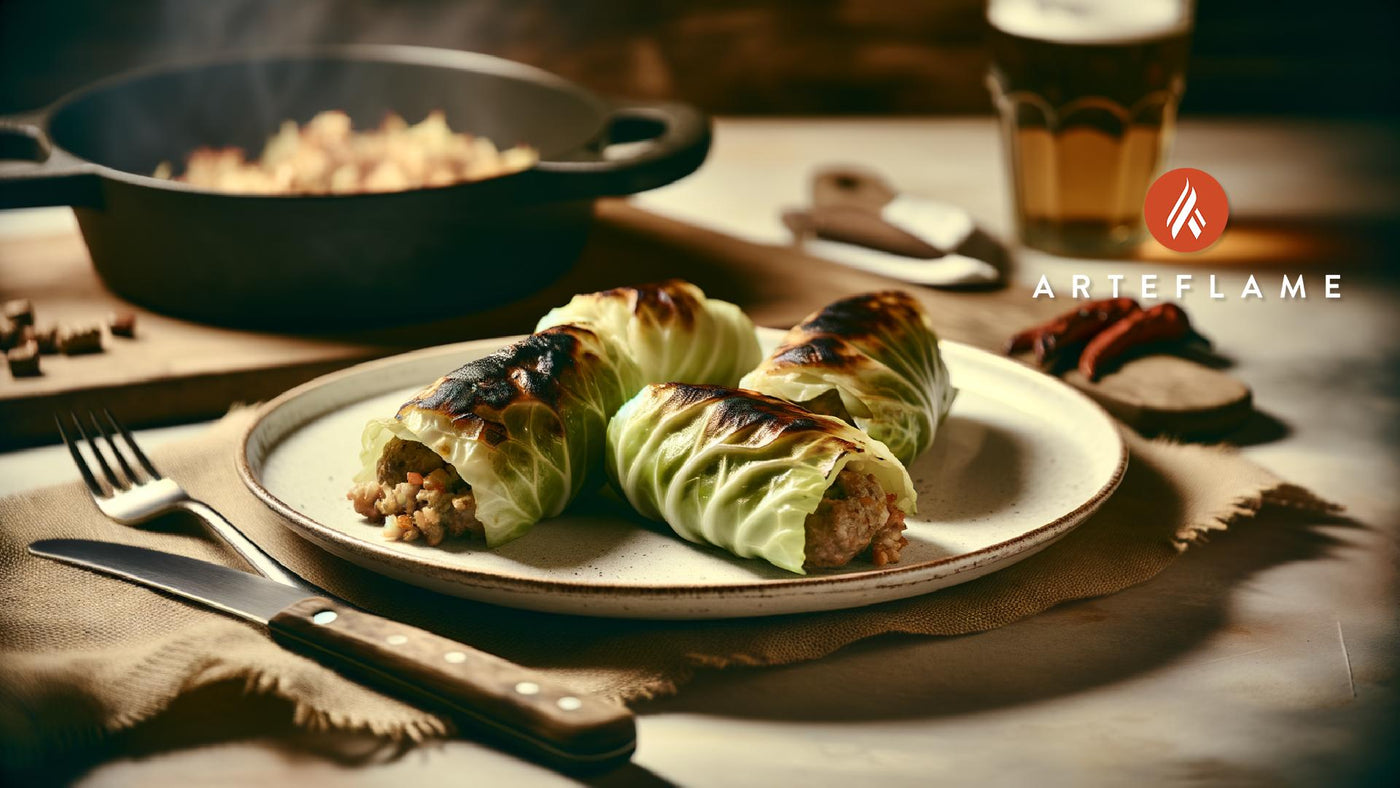 Flame-Cooked Finnish Cabbage Rolls
