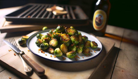 Belgian Winter Grilled Brussels Sprouts