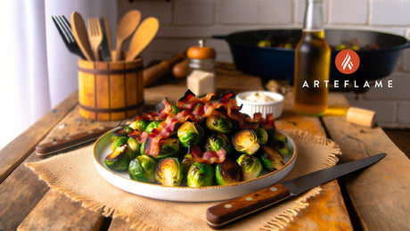 Kansas-Style Charred Brussels Sprouts with Bacon