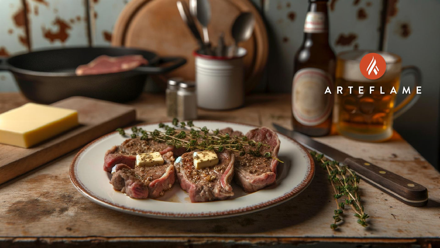 Welsh Salt Marsh Lamb Steaks with Thyme