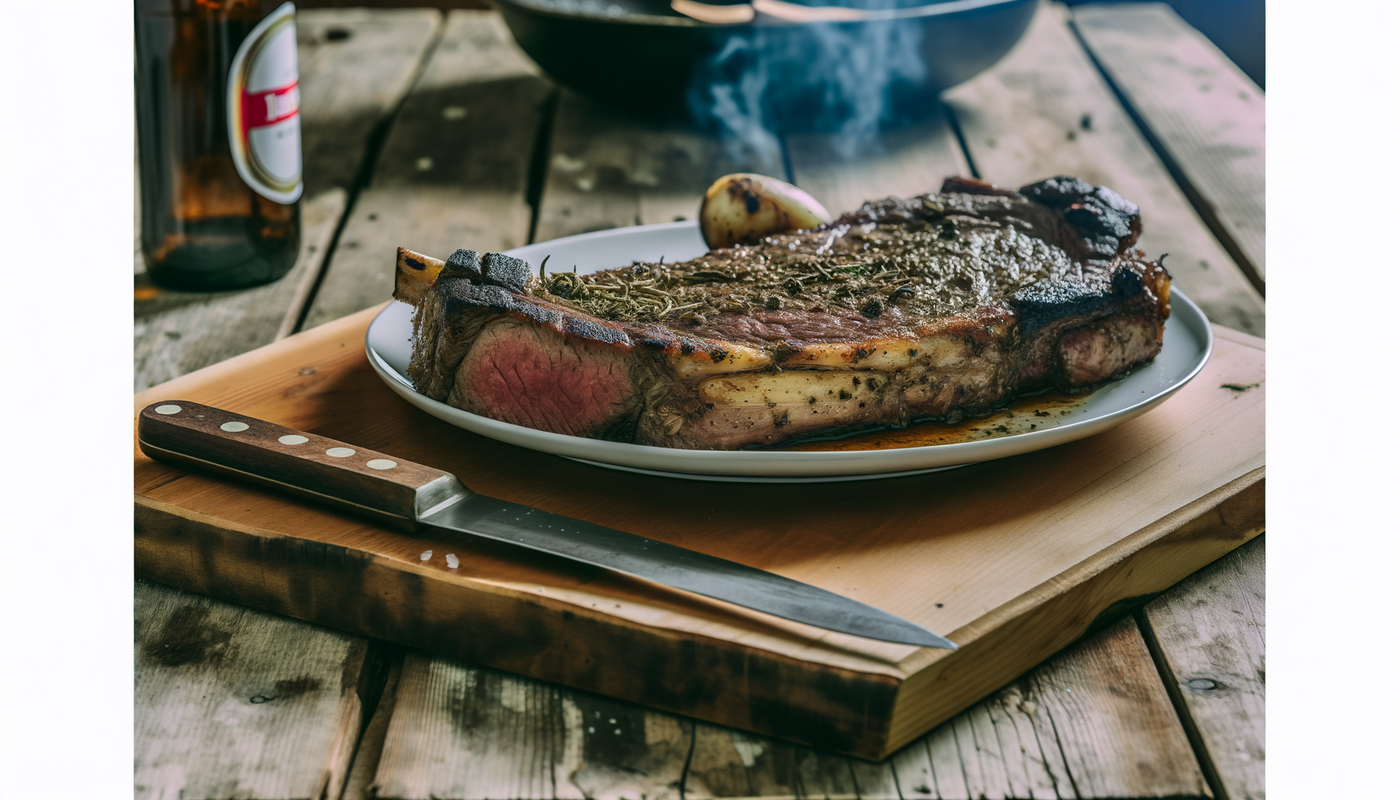 Smoky Austrian Alpine Ribeye Steak on Arteflame Grill