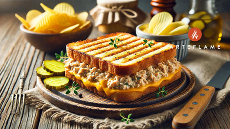 Arteflame Grilled Tuna Melt Sandwich Recipe