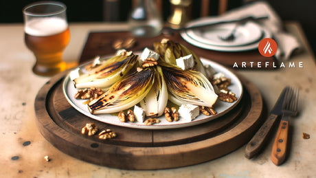 Grilled Belgian Endive and Goat Cheese Salad