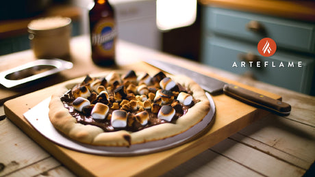 Minnesota S'mores Pizza on the Grill