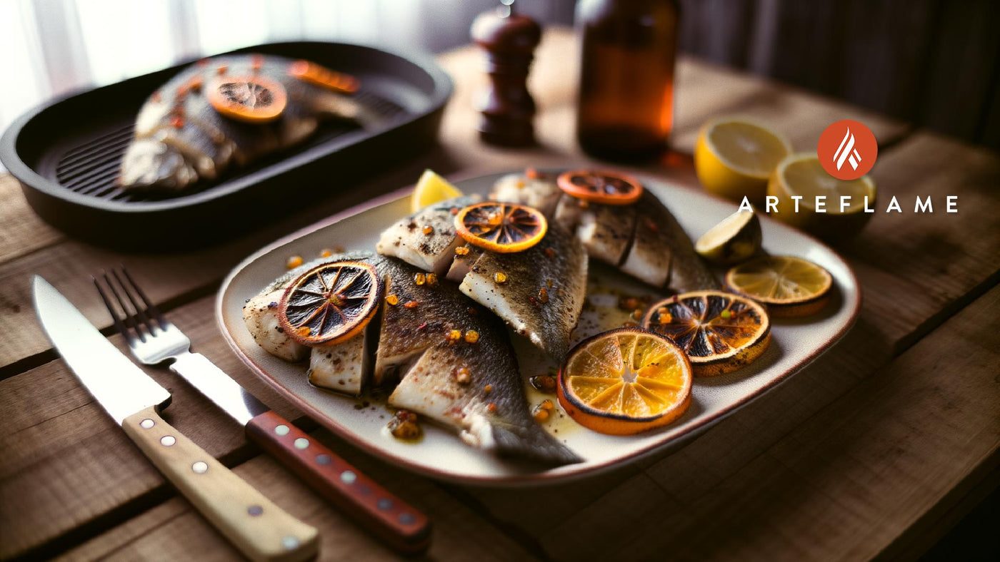 Hawaiian Lava Rock Grilled Opah with Citrus & Spice