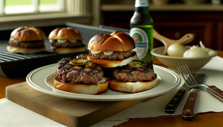 Fire-Kissed Hoosier Burgers - Indiana Beef Burgers