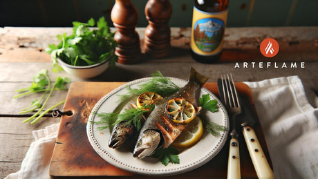 Idaho Campfire Grilled Trout Packets on Arteflame