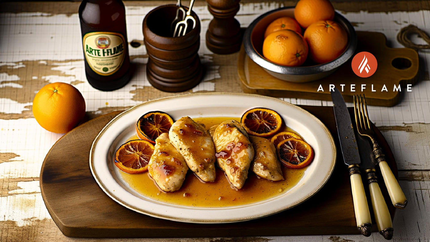 Florida Orange-Glazed Chicken on the Arteflame Grill