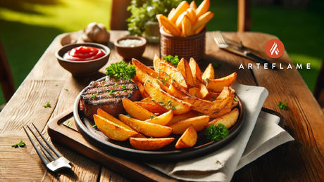 Perfectly Grilled Steak Fries on the Arteflame Grill