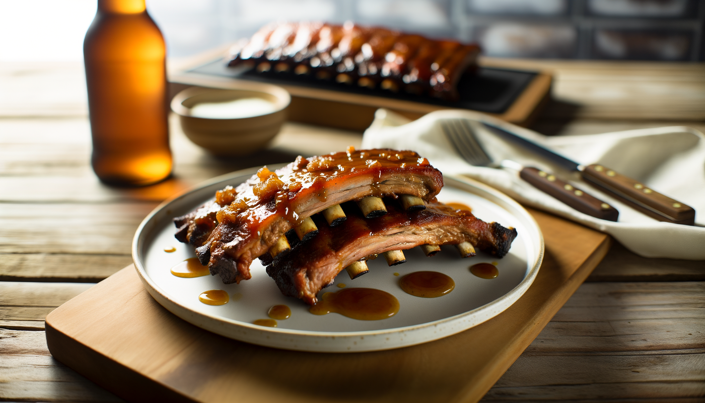 Iowa Maple-Glazed Pork Ribs on the Arteflame Grill