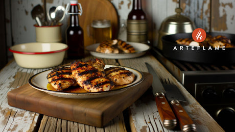 Louisiana Cajun Marinated Chicken Breasts on the Arteflame