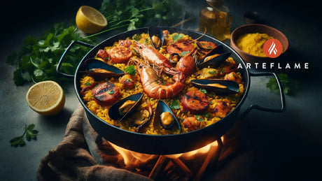 Grilled Paella on the Arteflame Grill