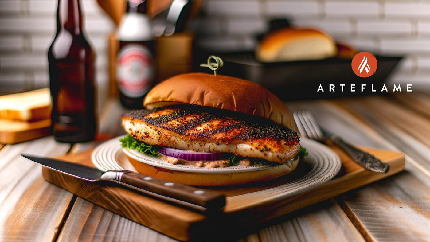 Florida Grilled Blackened Mahi Mahi Sandwich