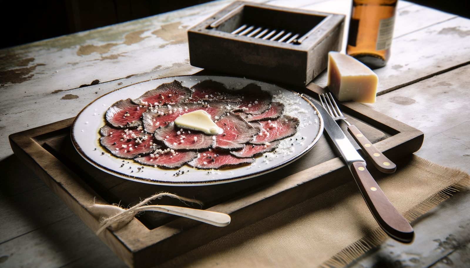 Italian Grilled Beef Carpaccio on Arteflame