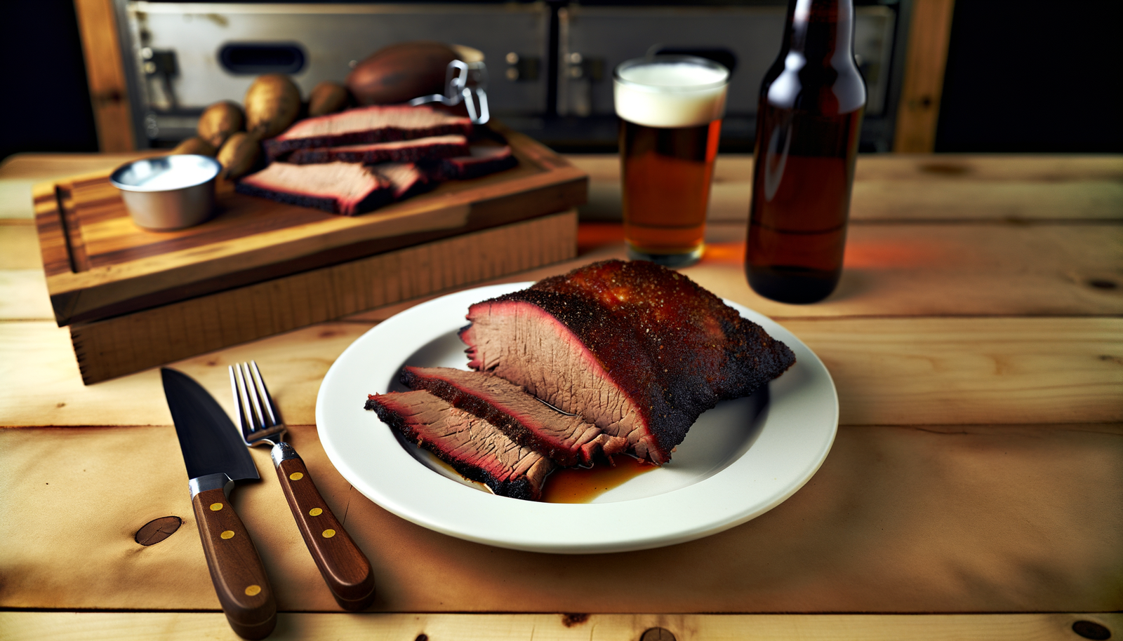 Arkansas Hickory-Smoked Brisket on the Arteflame Grill