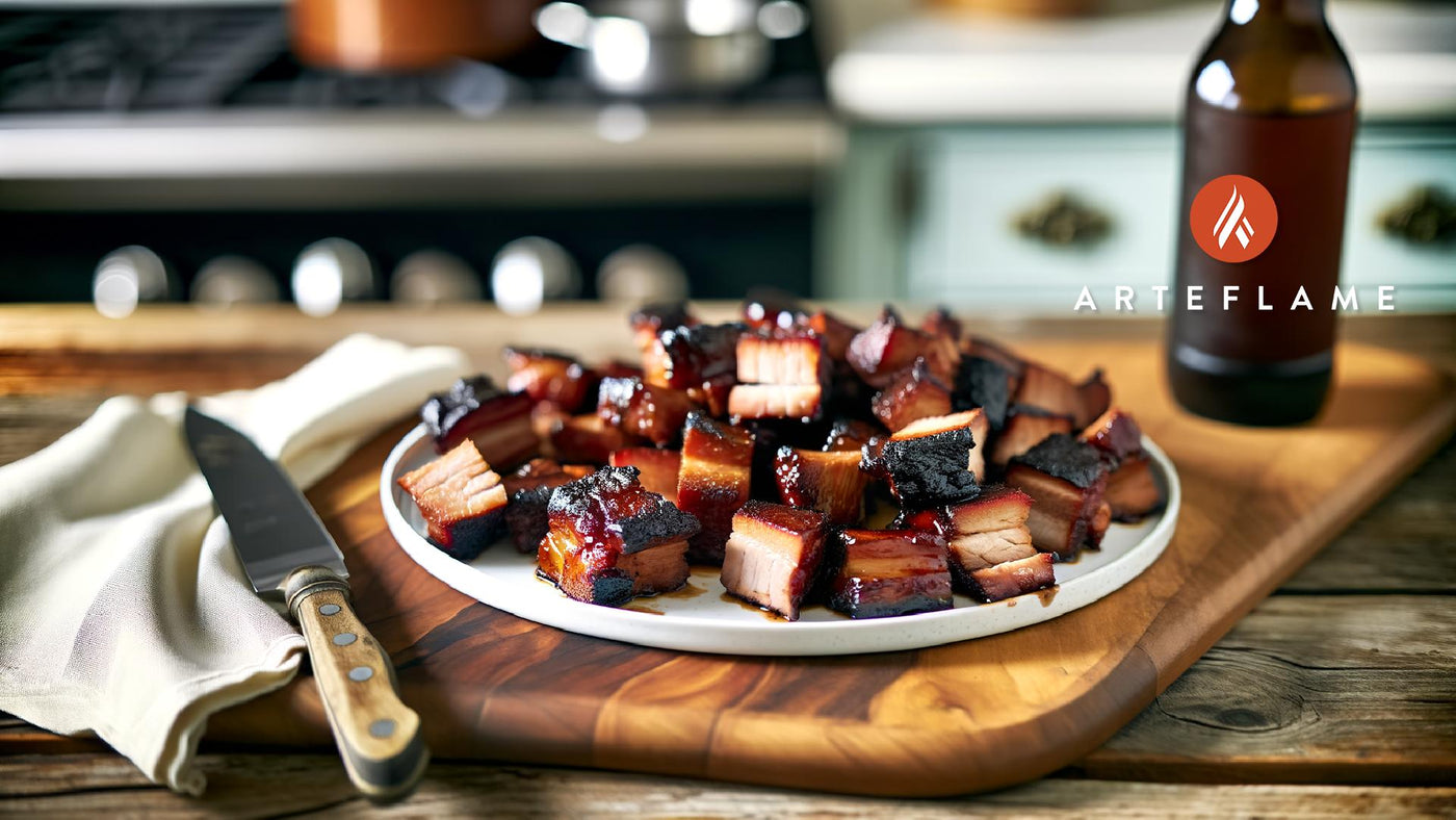 Kentucky Pit-Grilled Pork Belly Burnt Ends