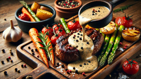 Creamy Peppercorn Sauce Recipe for Grilled Meats