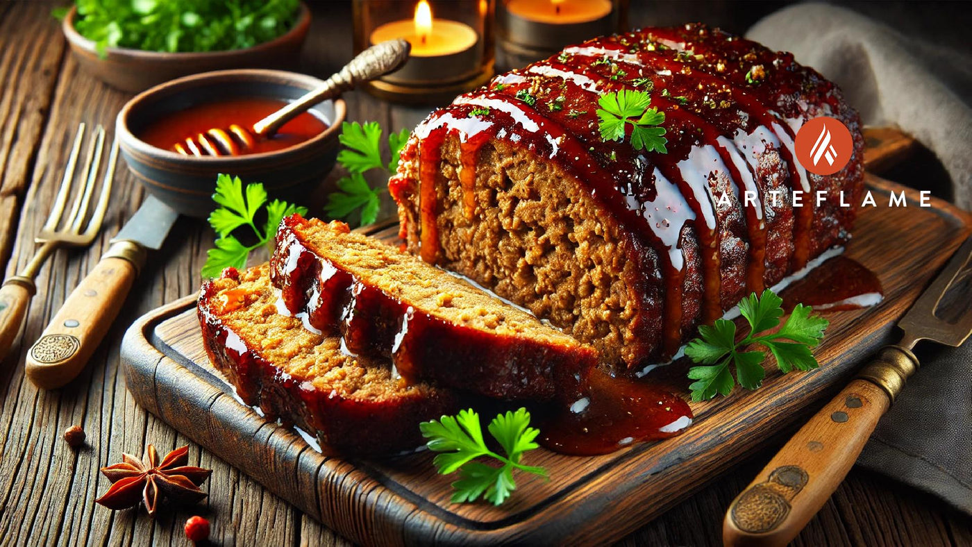 Grilled Meatloaf on the Arteflame Grill