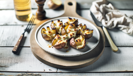 French Aligot-Style Grilled Cheese Potatoes