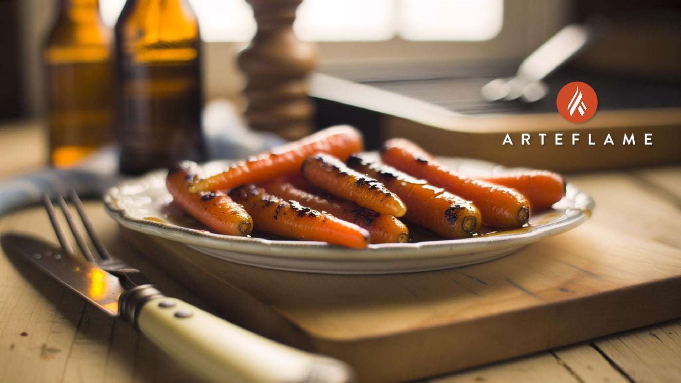 Pennsylvania Maple Glazed Carrots on the Arteflame