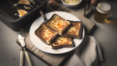 Sizzling Dutch Cheese Toasties on the Arteflame