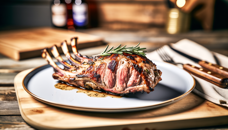 Norwegian Barbecued Rack of Lamb with Rosemary