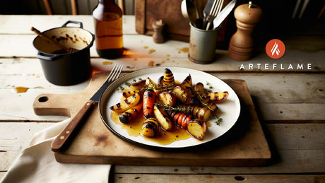 Swedish Grilled Root Vegetables with Honey & Thyme