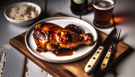 Irish Guinness Glazed BBQ Chicken on the Arteflame Grill