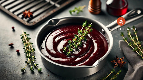 Red Wine Sauce for Grilled Meats on the Arteflame Grill