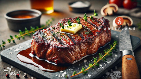 Perfectly Grilled Beef Steak on the Arteflame