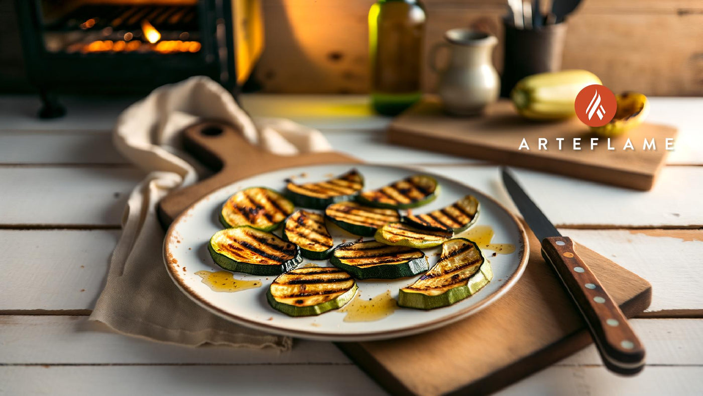 Greek Grilled Zucchini with Garlic and Butter