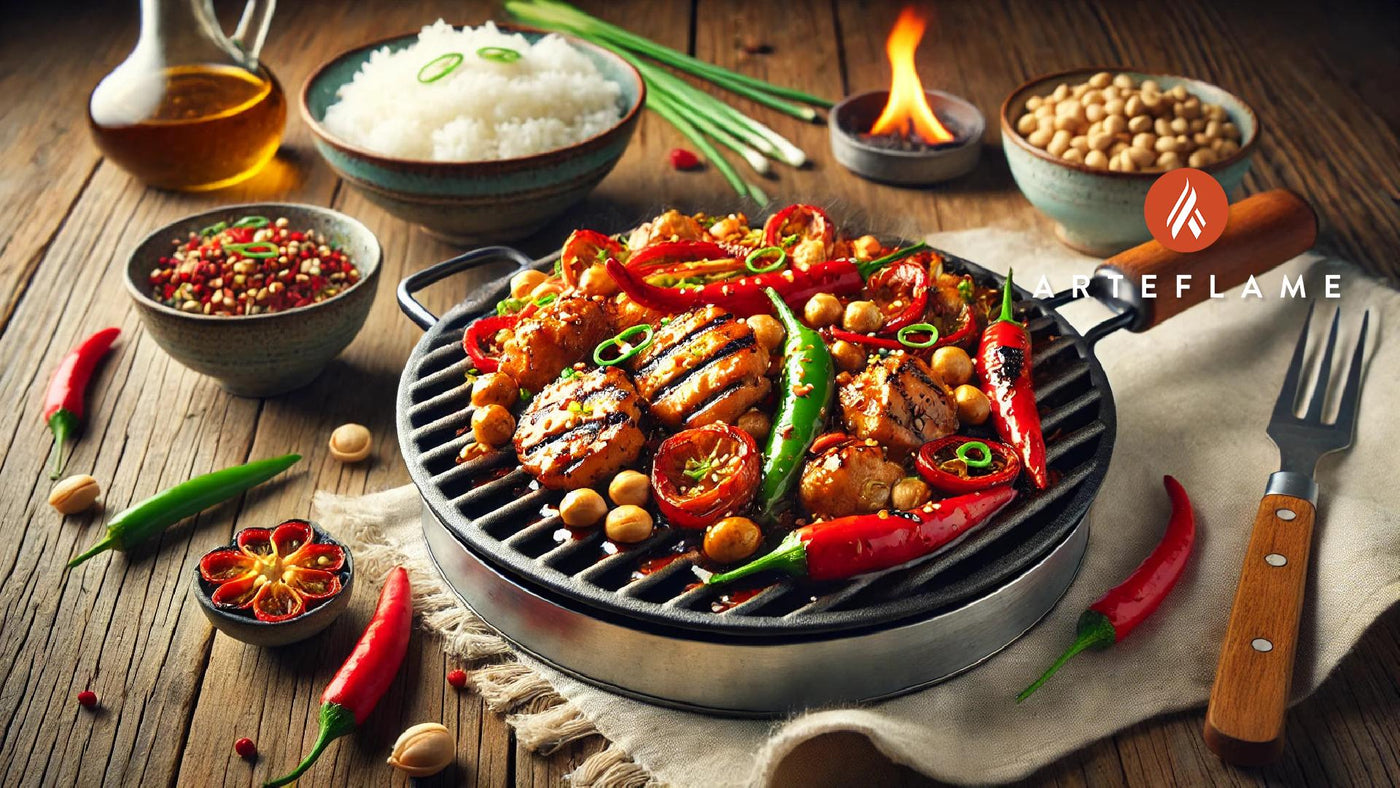 Arteflame Grilled Kung Pao Chicken Recipe