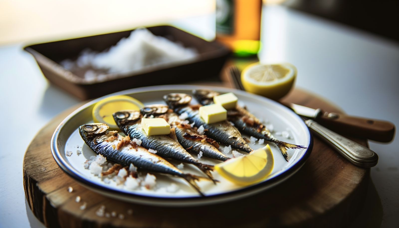 Grilled California Monterey Sardines