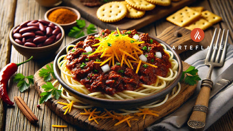 Cincinnati Chili Con Carne on Arteflame Grill